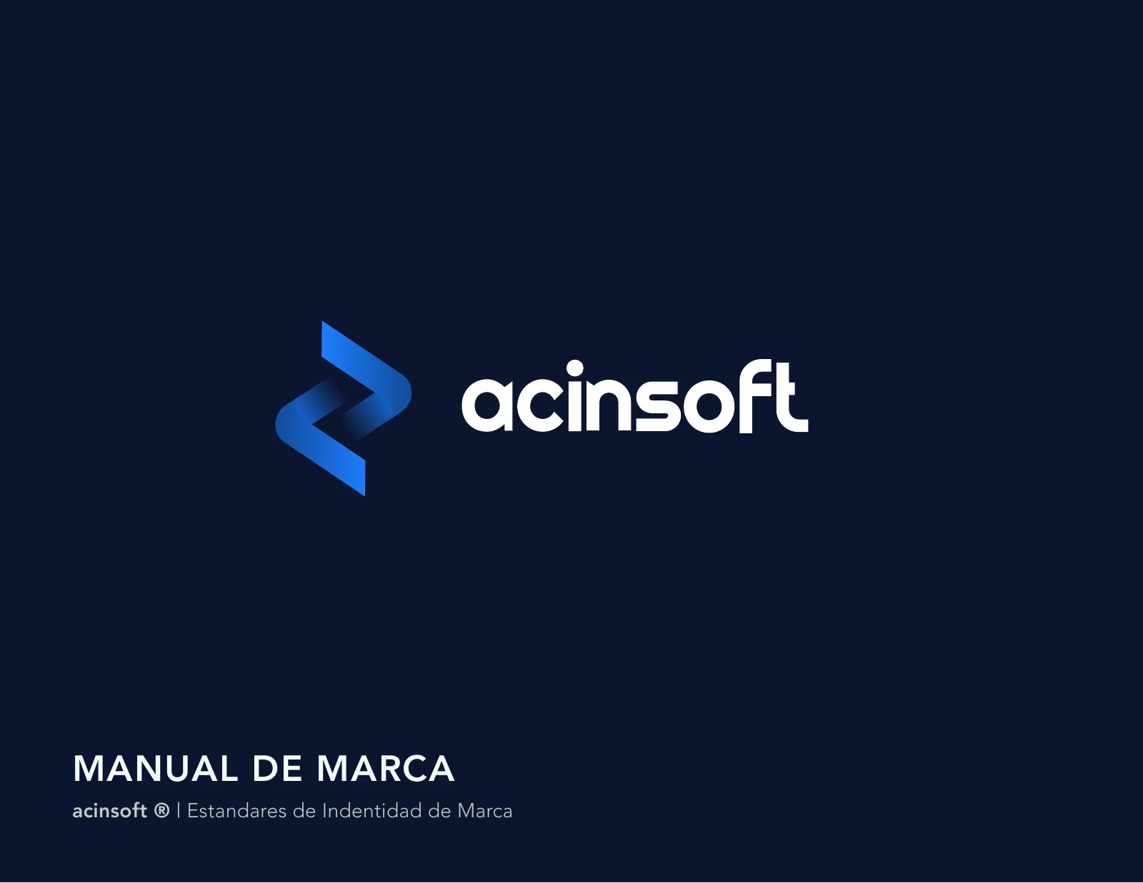 Acinsoft · Identidad de marca