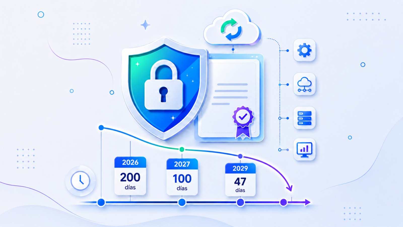 Certificados SSL más cortos: cómo prepararse para renovaciones de 47 días